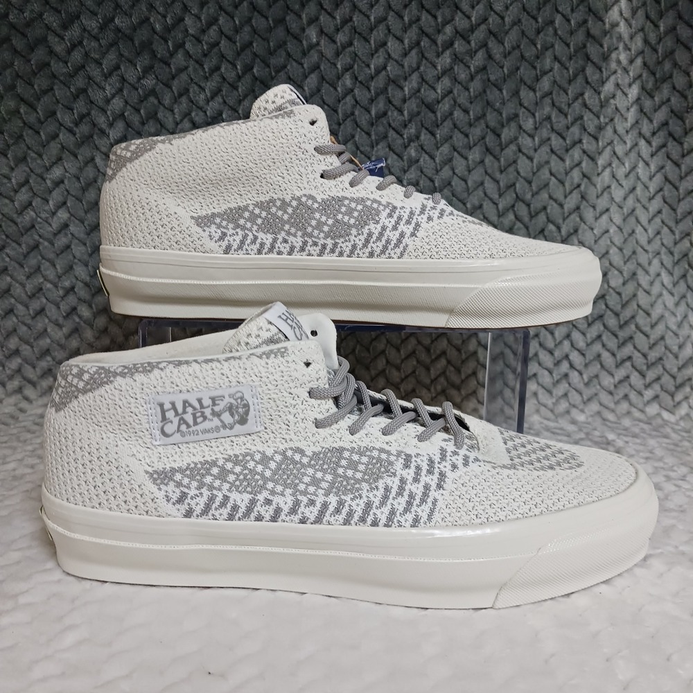 Vans Premium LX Half Cab 33 EK Frost Gray Mens Athletic Skateboarding Shoes Sz 9